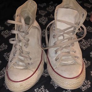 Old high top converse